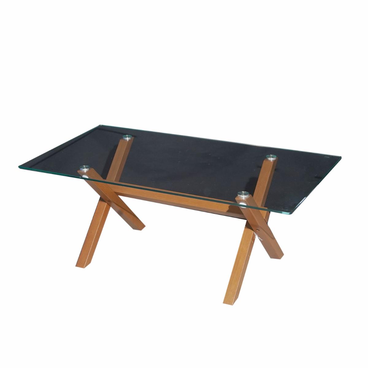 Mesa De Centro De Vidrio HY MDF