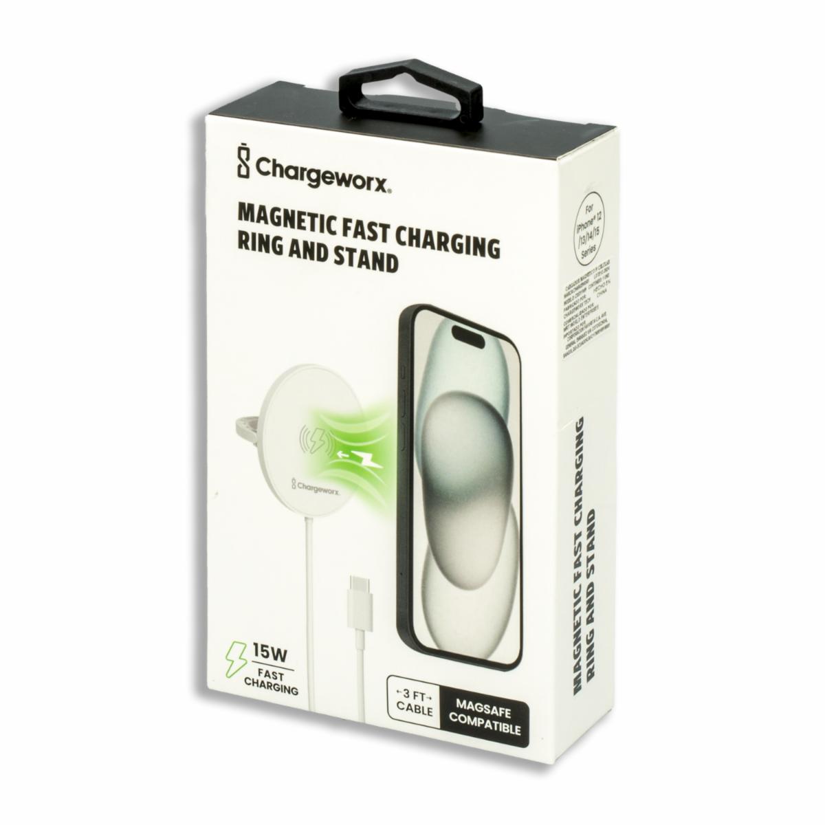 Cargador Magnético Para Celular CX5311WH CHARGE WORX 15 W