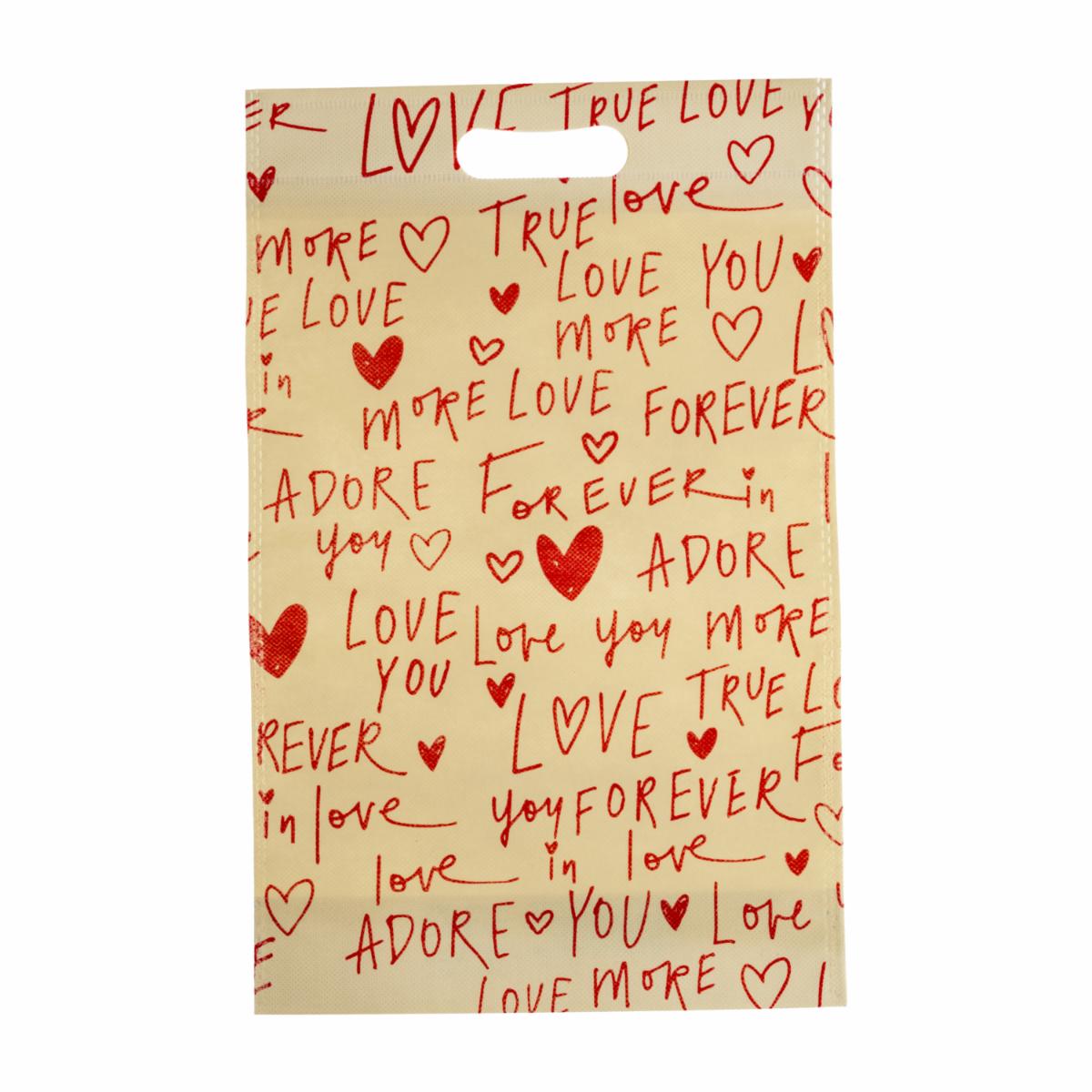 Funda De Regalo Botella Corazón ECO BAGS 25 X 40 Cm - Imagen 2