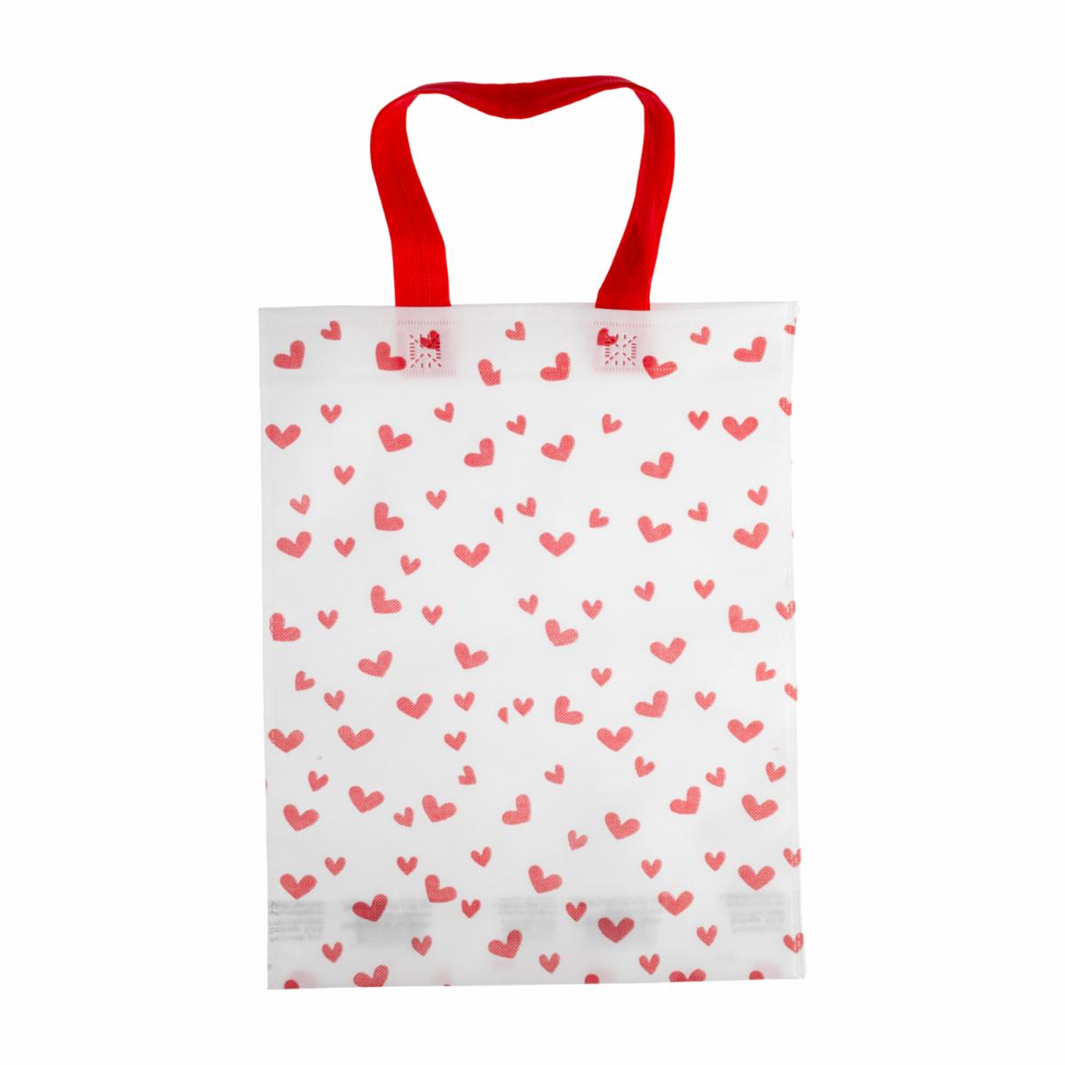 Funda De Regalo Haladera Corazón ECO BAGS 35 X 45 Cm - Imagen 2