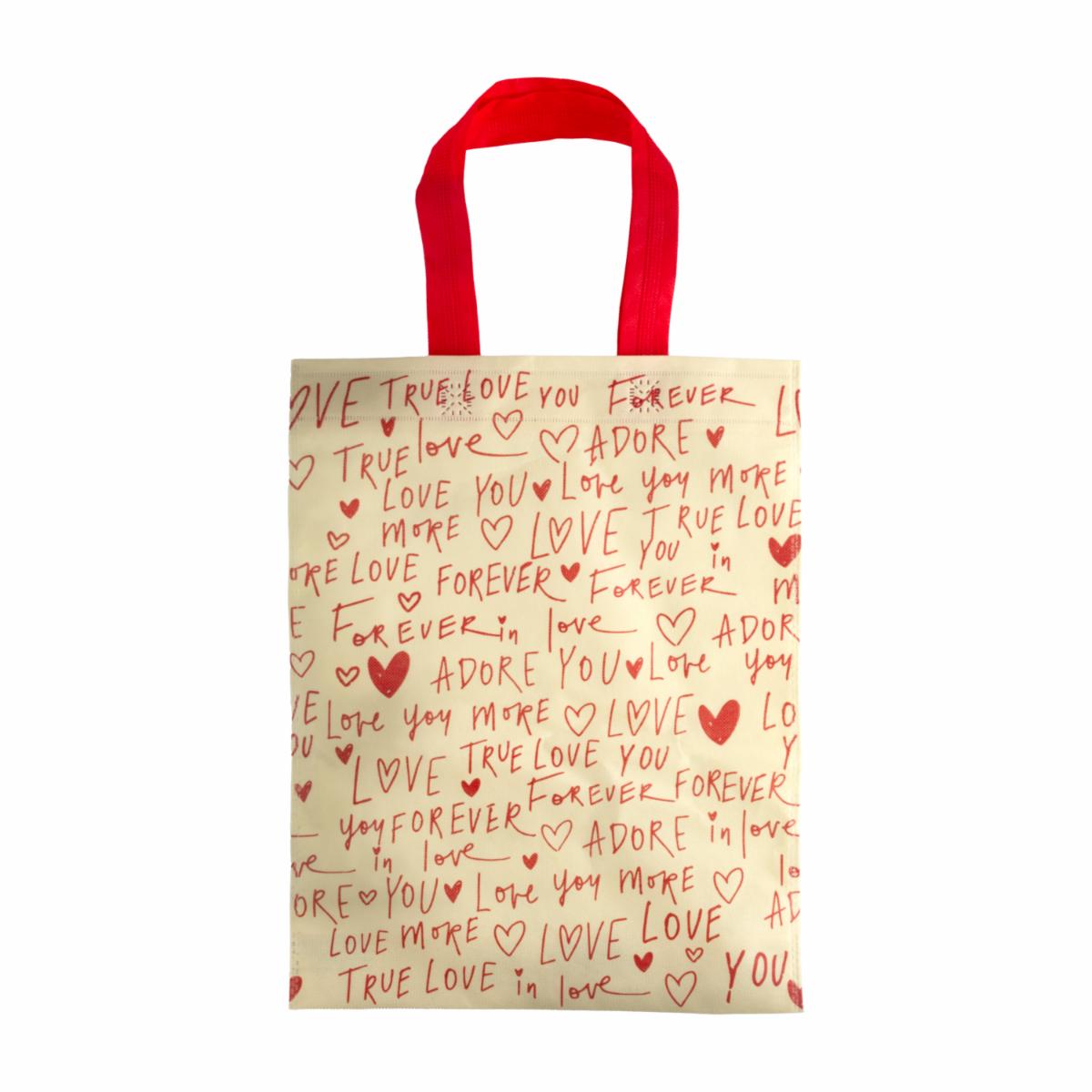 Funda De Regalo Haladera Corazón ECO BAGS 35 X 45 Cm - Imagen 3