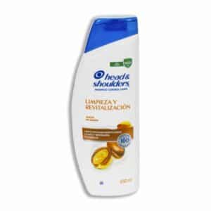 Shampoo Para Cabello Con Argán Limpieza Y Revitalización HEAD & SHOULDERS 650 Ml