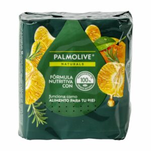 Jabón En Barra Mandarina Y Romero PALMOLIVE 3 X110 G