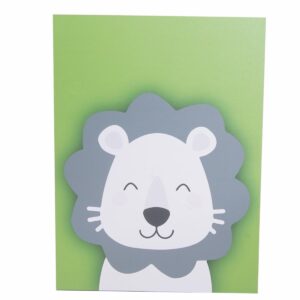 Cuadro Decorativo Mascotas León FREE HOME 40X30 Cm