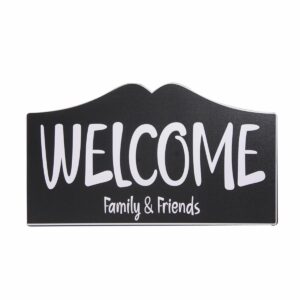 Cuadro Decorativo Diseño Welcome FREE HOME 40X25 CM