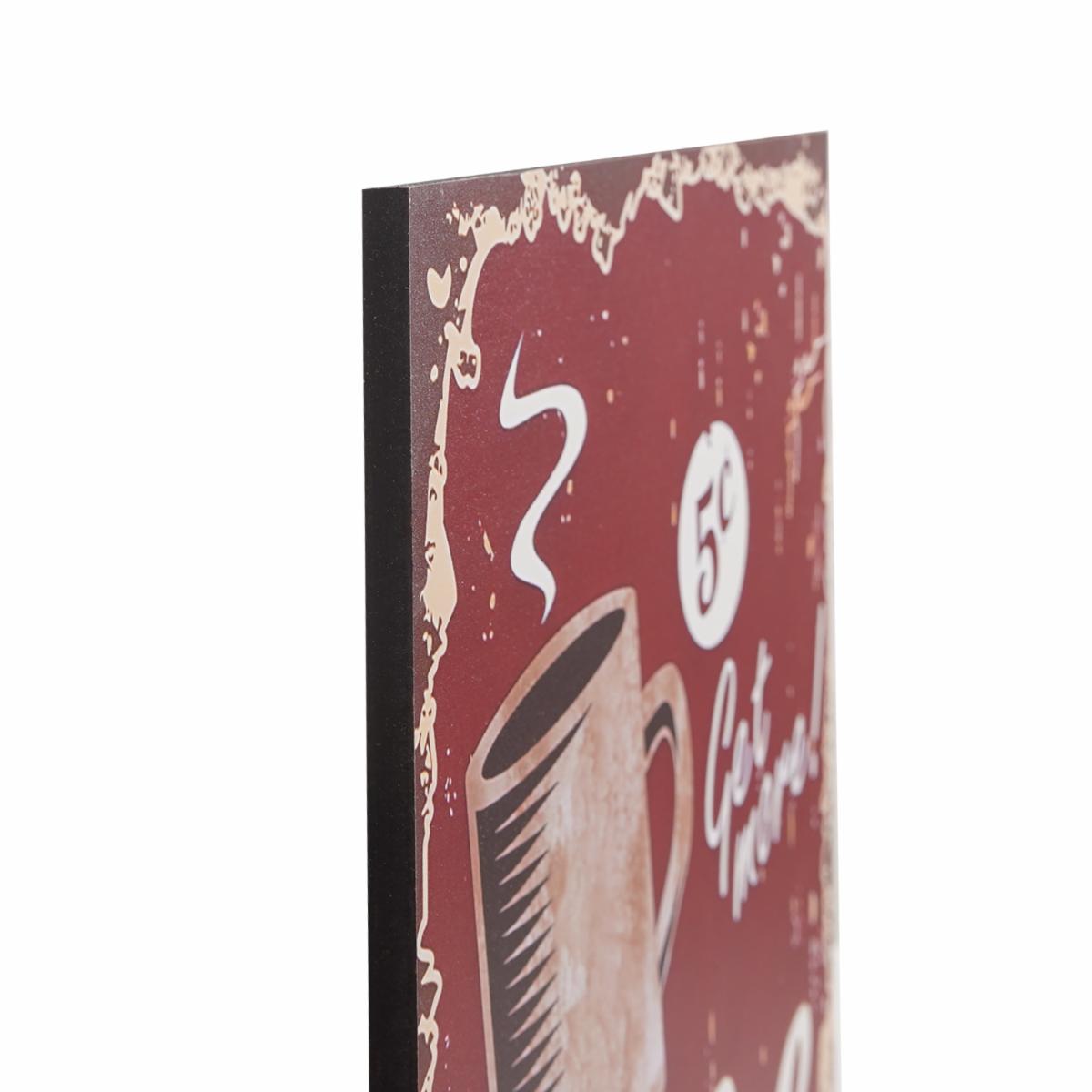 Cuadro Decorativo Diseño Coffe Cup FREE HOME 30X30 CM