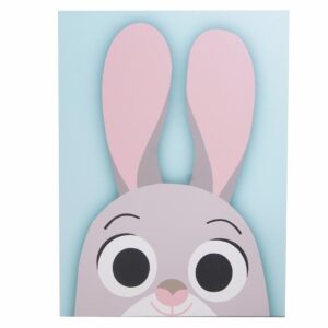 Cuadro Decorativo Mascotas Conejo FREE HOME 40X30 Cm