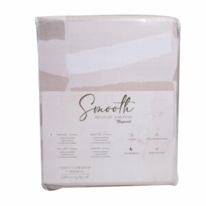 Juego De Sábanas Smooth Bone Habano NOPERTI
