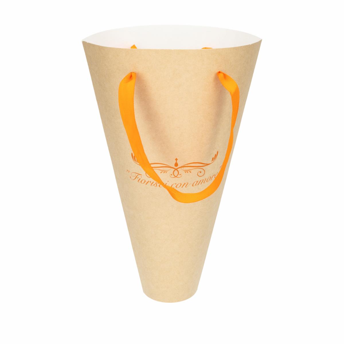 Bouquet Para Flores Kraft San Valentin VALENTINA S.A. 28,7 X 26 Cm - Imagen 2