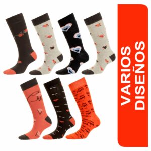 Medias Alta San Valentín MGX BASIC Varios Colores