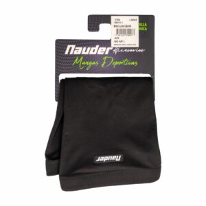 Mangas Deportivas Llanas Unisex Negras NAUDER Única