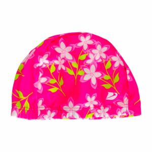 Gorro De Baño Niña Print Fucsia Neón NAUDER Talla Única