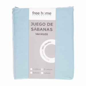 Juego De Sábanas Polialgodón Turquesa ZIBA HOME
