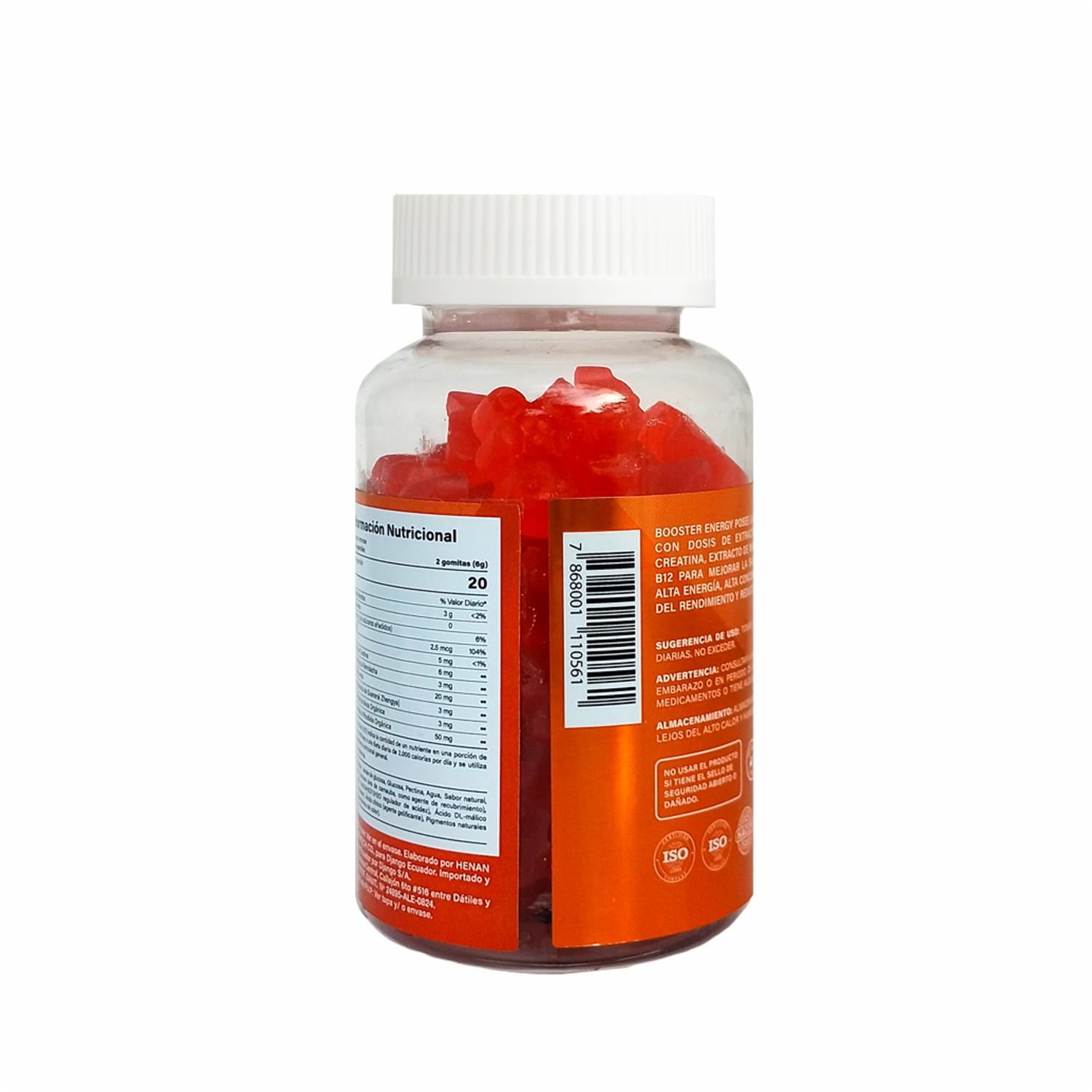 Vitaminas Gomitas Energy Booster GOODY VITAMINS 60 Comprimidos