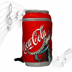 Parlante Mochila CC-CSC-POP 25 Litros COCA-COLA Rojo