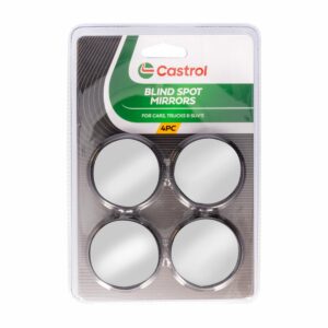 Espejos Para Auto Puntos Ciegos CASTROL X 4 Uds