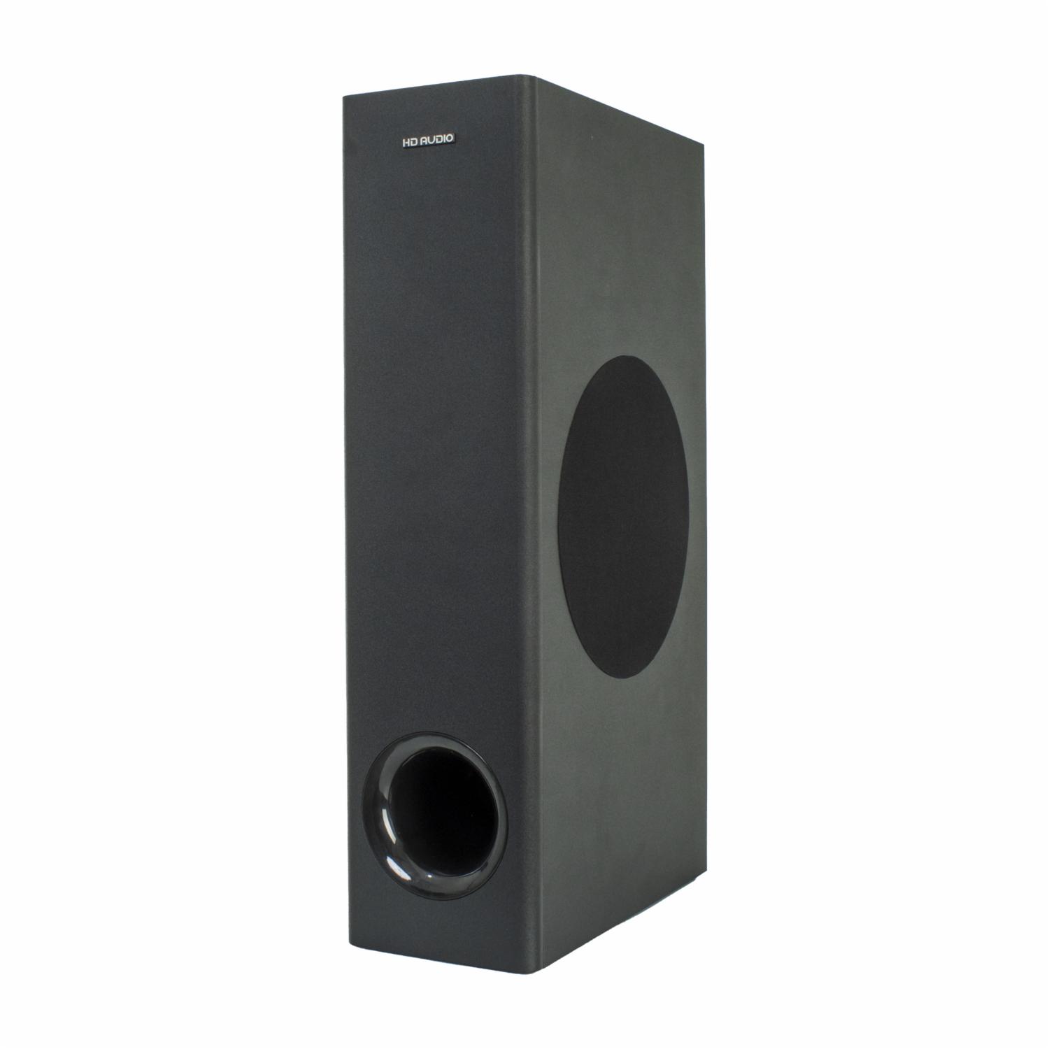 Barra De Sonido Con Subwoofer HD AUDIO Negro