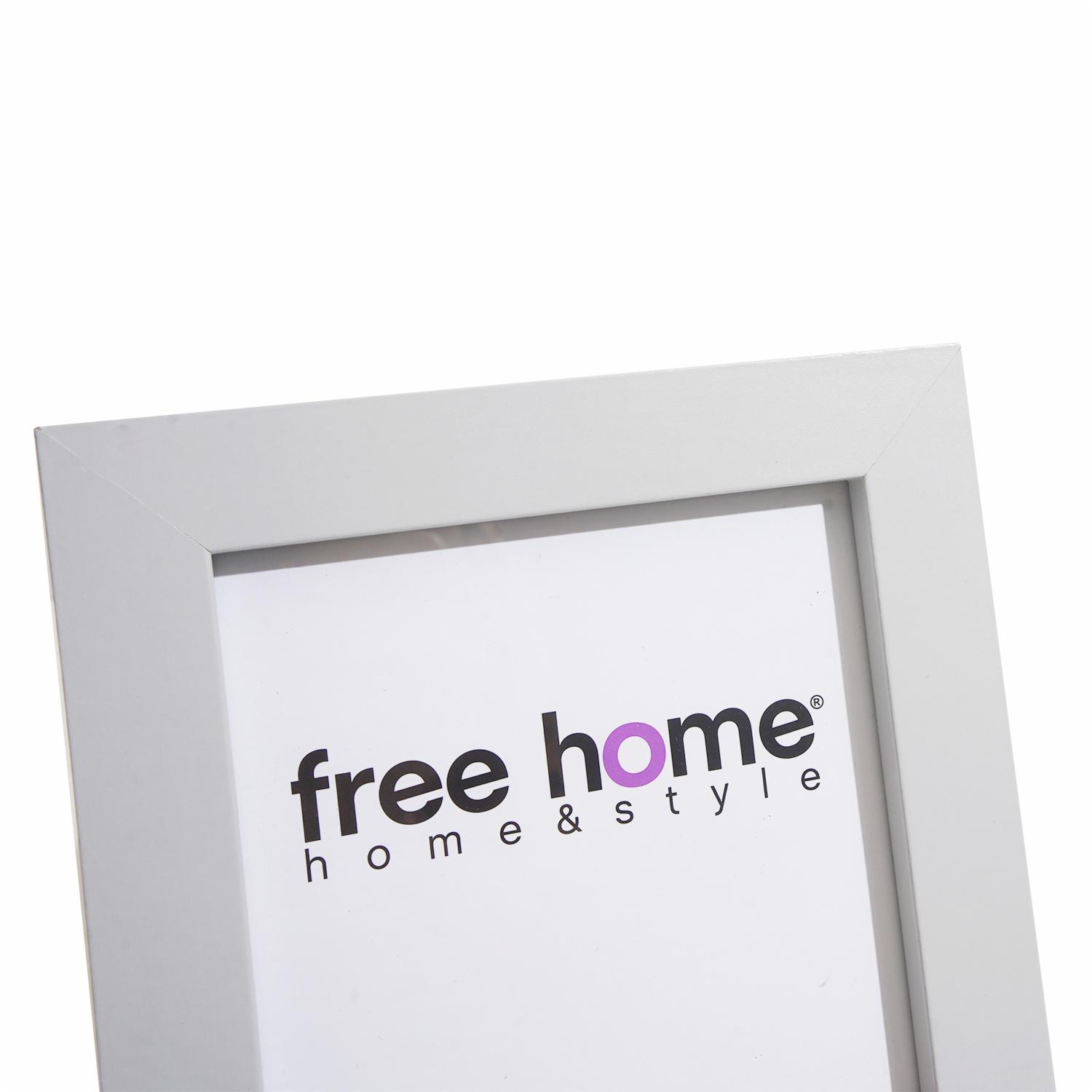 Portarretratos Diseño Liso Aqua FREE HOME 4X6″