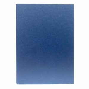Carpeta 2 Argollas Bicolor Azul IDEAL A4