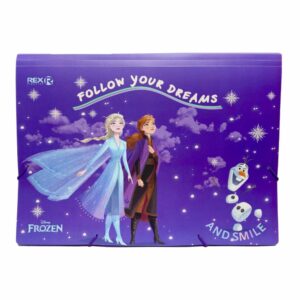 Archivador Acordeón 6 Compartimientos Frozen U. REX PLASTICS A4