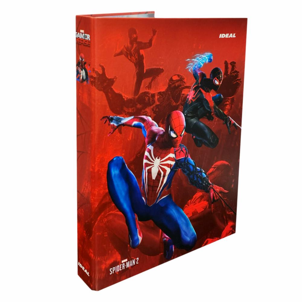 Carpeta 2 Argollas Spiderman IDEAL A4 - Imagen 10