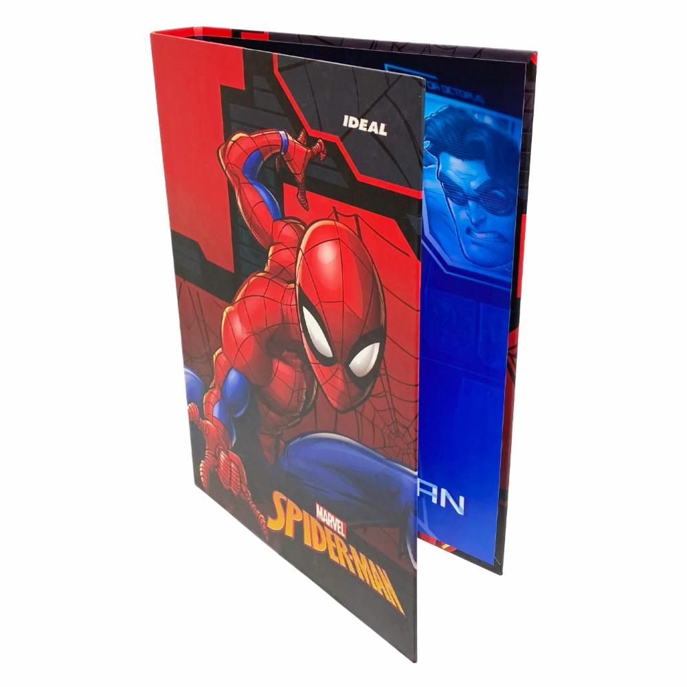 Carpeta 2 Argollas Spiderman IDEAL A4 - Imagen 2
