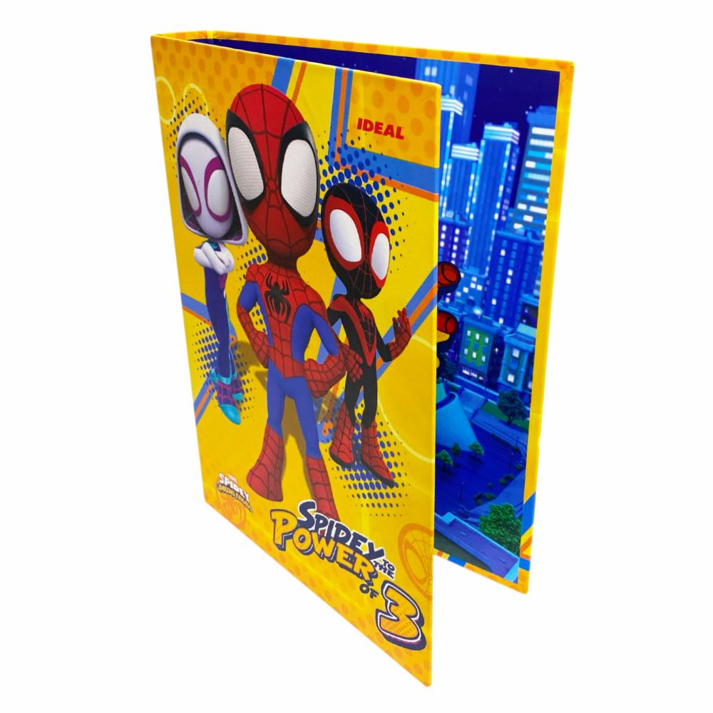 Carpeta 2 Argollas Spidey IDEAL A4 - Imagen 2