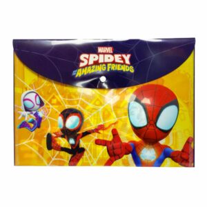 Sobre Porta Documento Diseño Spidey Con Broche REX PLASTICS A4