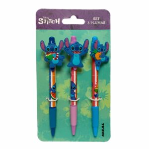 Set Bolígrafos Stitch IDEAL X3 Uds