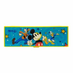 Cartuchera Plástica Mickey & Friends REX PLASTICS 19.5X6.5