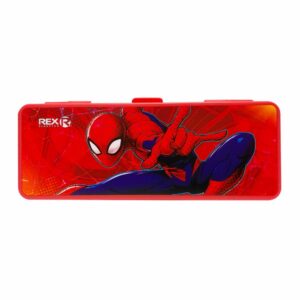 Cartuchera Plástica Doble Servicio Spiderman REX PLASTICS 20.5x7.5