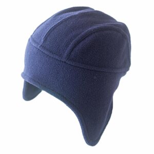 Gorro Polar Cubre Orejas Azul HUELLAS