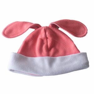 Gorro Polar Conejito Coral HUELLAS