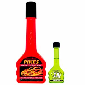Kit Automotriz Promoción Pikes, 3R Y 4R 1 Pikes 125 Ml + 1 3-R Limpiaparabrisas 40 Ml + 1 4-R Shampoo 40 Ml QUALCO Kit