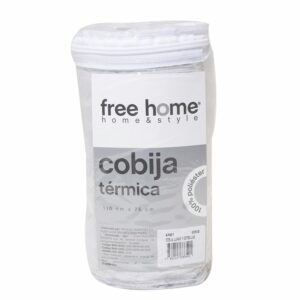 Cobija Para Bebe Diseño Lunas Y Estrellas Gris FREE HOME 110X75 CM