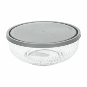 Ensaladera De Vidrio Con Tapa Redonda LAV 2600 CC