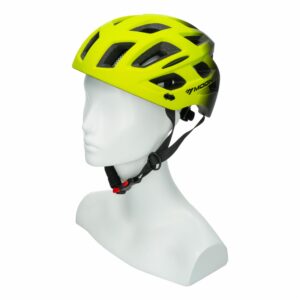 Casco Para Bicicleta Con Luz Y Víscera Corta Amarillo MOON 1 Pieza