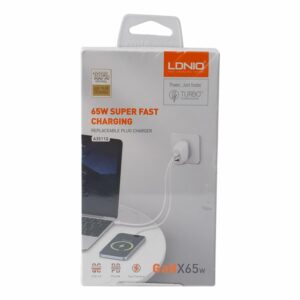 Cargador De Pared QC3.0 PD LDNIO 65 W