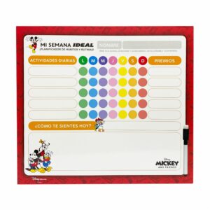 Planificador Organizador De Actividades Mickey & Friends IDEAL 38x34