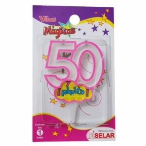 Vela Mágica 50 Y Piquito DISELAR 95 x 155 x 11 mm