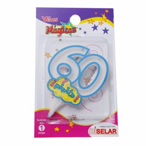 Vela Mágica 60 Y Piquito DISELAR 95 x 155 x 11 mm