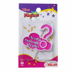 Vela Mágica Nube ? Te Estas Poniendo Viejita DISELAR 95 x 155 x 11 mm
