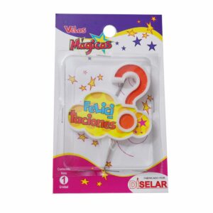 Vela Mágica Nube ? Felicitaciones DISELAR 95 x 155 x 11 mm