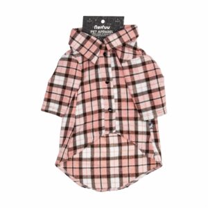 Camisa Para Mascota Diseñador Leñador Hembra MR. & MRS. Talla Extra Grande