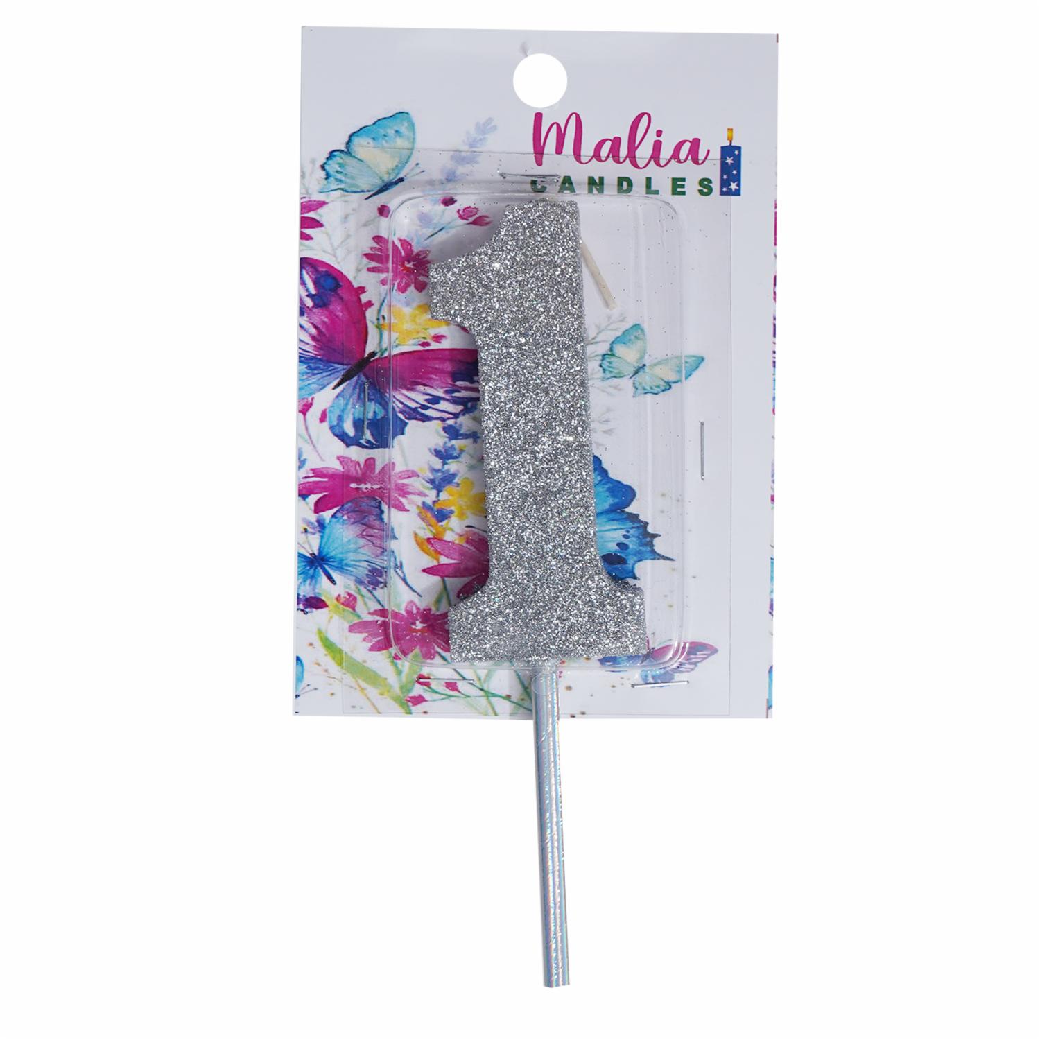 Vela Premium N1 Dorado Con Plata MALIA CANDLES 19 X 8 - Imagen 2