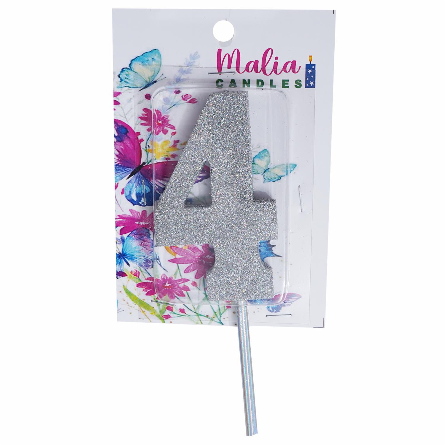 Vela Premium N4 Dorado Con Plata MALIA CANDLES 19 X 8 - Imagen 2