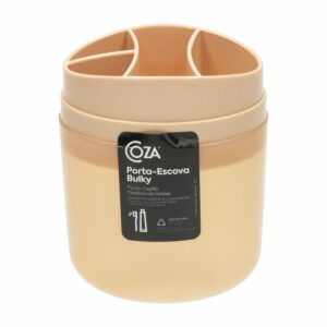 Porta Cepillos Rosa Blush Bulky COZA 1 Pieza