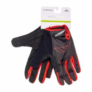 Guante De Down Hill Rojo Negro AMAZING GRANDE