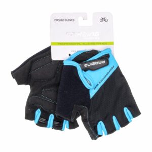 Guante De Bicicleta Azul Negro AMAZING GRANDE