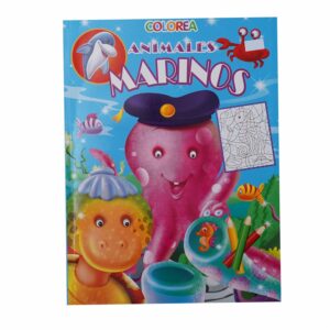 Libros Colorea Animales Salvajes EDARSI 30 Páginas